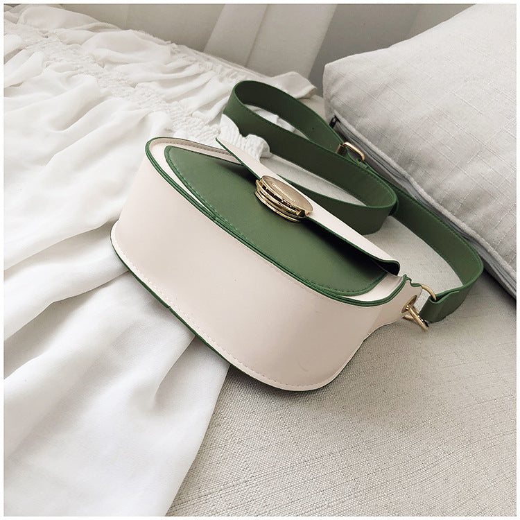 Ladies PU Sac Bandoulière Saddle Élégant