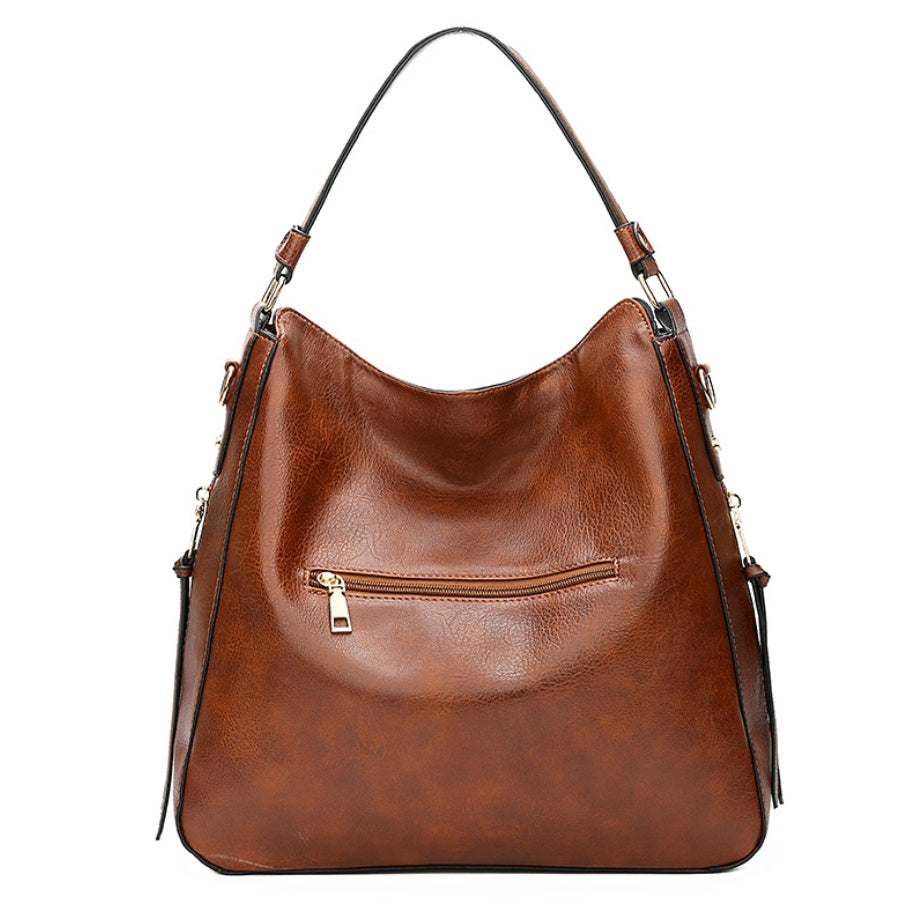 Ladies Cuir Véritable Sac Épaule Mode Élégant
