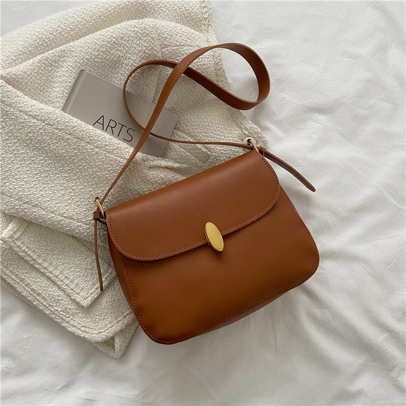 Ladies PU Sac Bandoulière Rétro Élégant