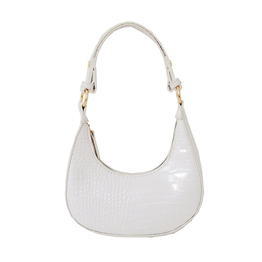 Korean Fashion Snake Print Underarm Bag