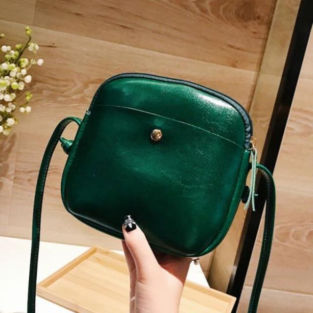 Ladies PU Sac Messager Shell Élégant