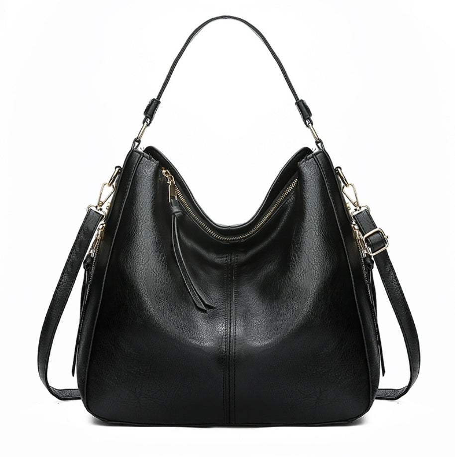 Ladies Cuir Véritable Sac Épaule Mode Élégant