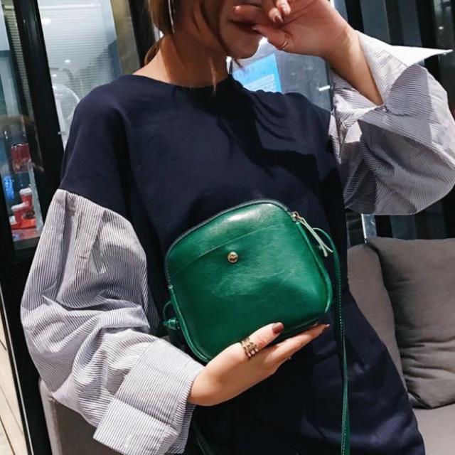 Ladies PU Sac Messager Shell Élégant