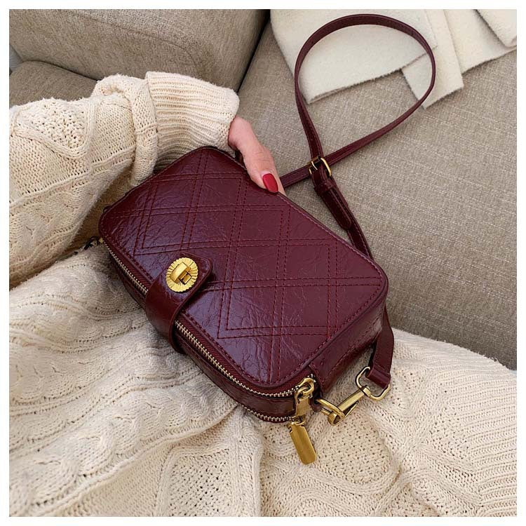 Ladies PU Sac Bandoulière Mode Élégant