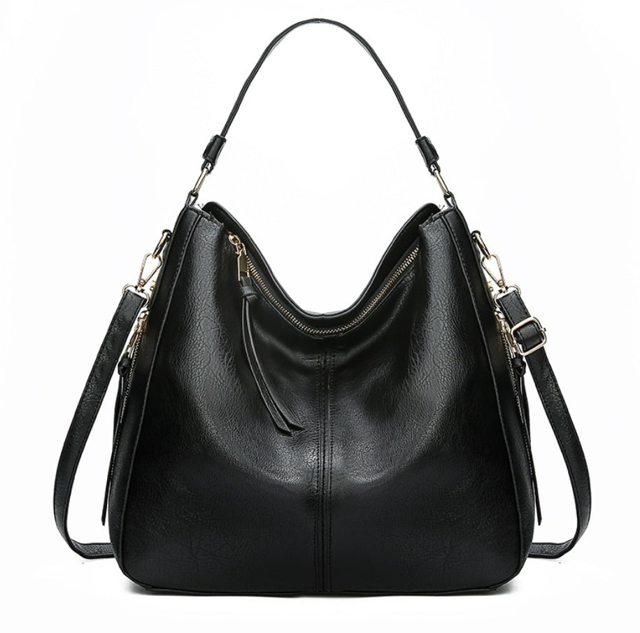 Ladies Cuir Véritable Sac Épaule Mode Élégant
