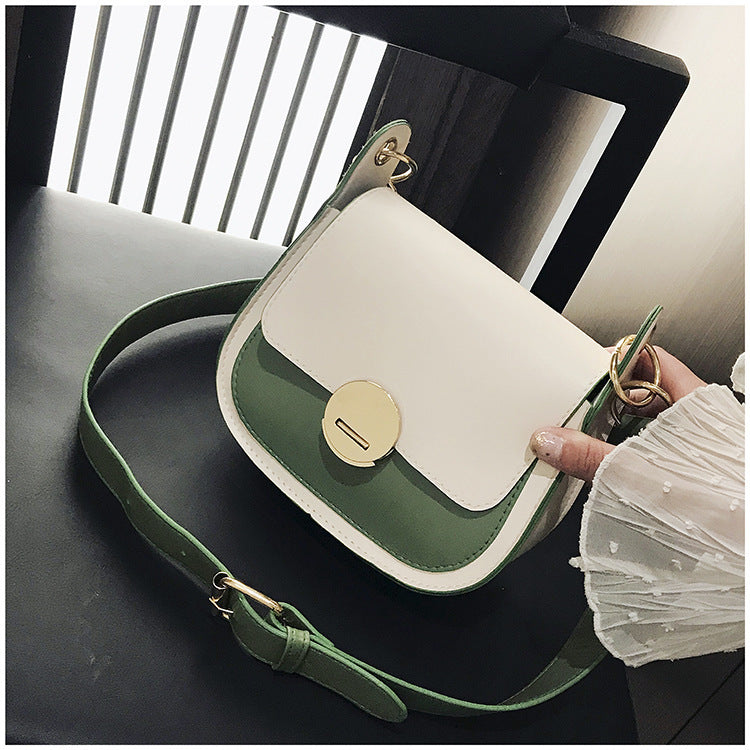 Ladies PU Sac Bandoulière Saddle Élégant