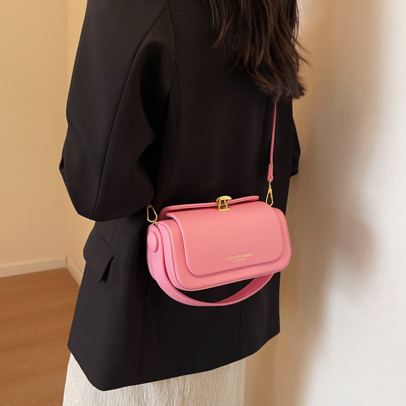 Ladies PU Sac Bandoulière Couture Élégant