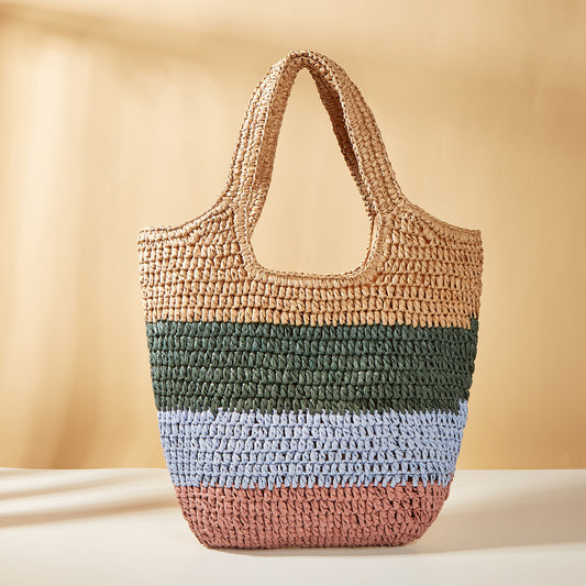 Trend Papier Sac Bandoulière Tressé