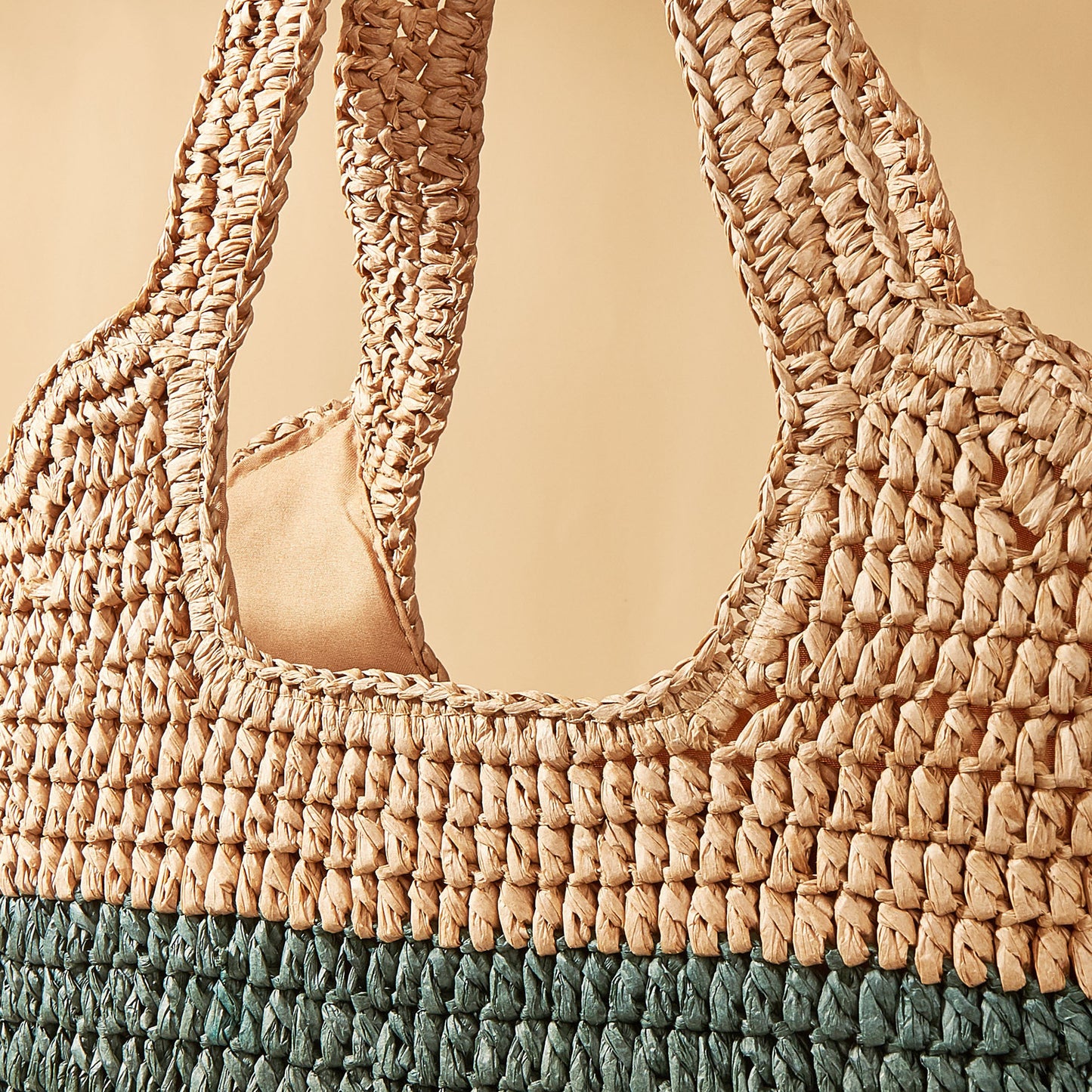 Trend Papier Sac Bandoulière Tressé