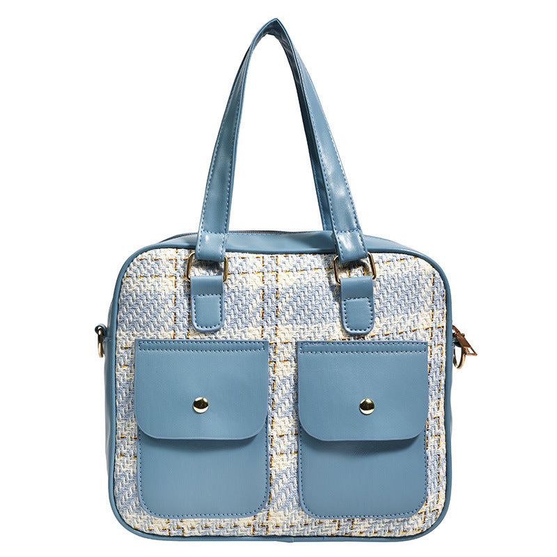 Ladies PU Sac Épaule Grande Capacité